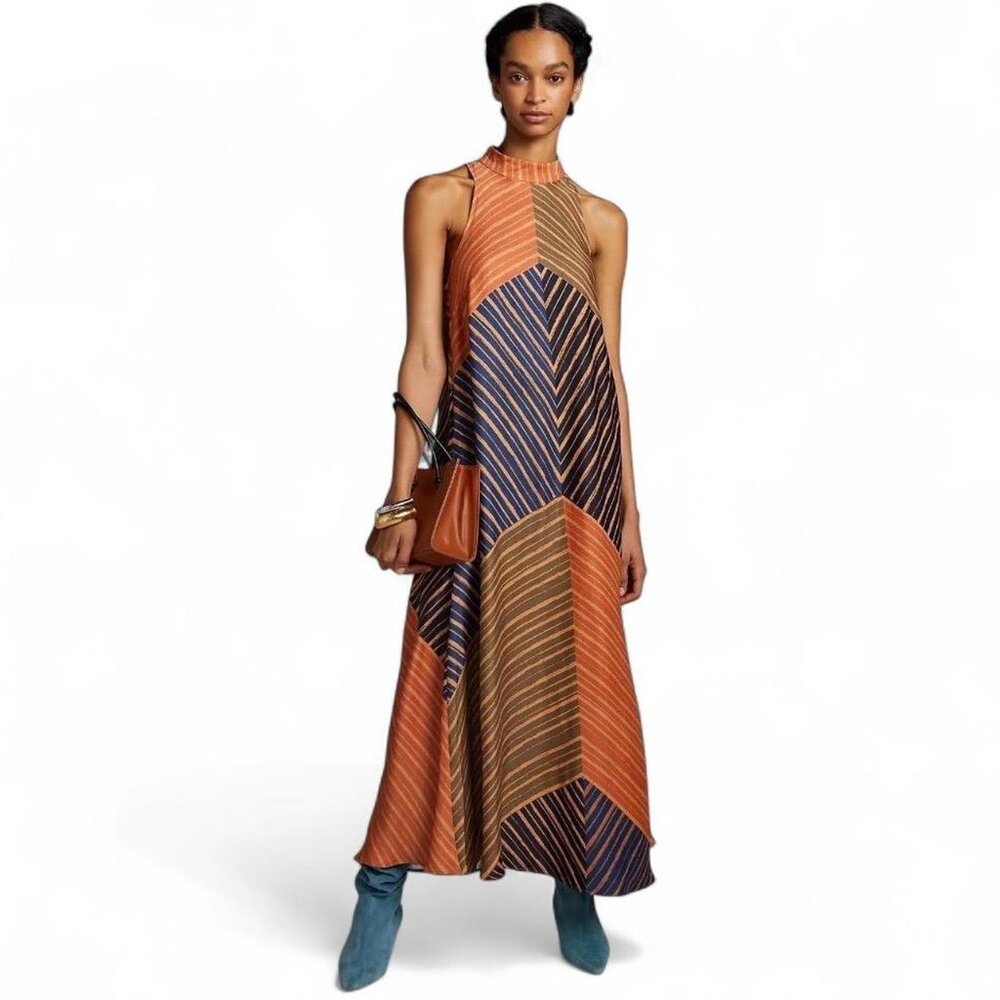 Farm Rio Halter Maxi Dress